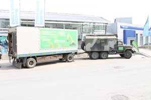 ЗИЛ 131 с прицепом