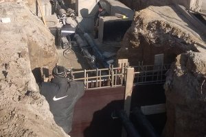 Строительство камер, тепловая камера новосибирск, камера теплотрассы, строительство теплотрассы